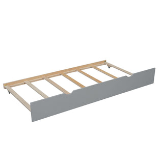 Bunk Bed With Ladder And Safety Guardrail