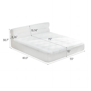 Mattress & Bed Frame With Cool, Pressure Relief, Motion Isolation