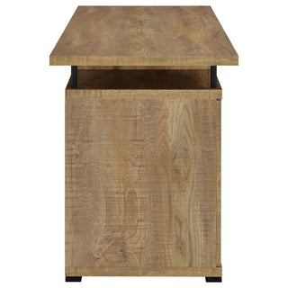 Swan - 2 Drawer Computer Desk - Mango Color