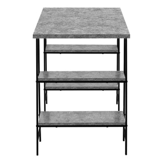 Computer Desk For Home Office, Laptop, Storage Shelves, Contemporary & Modern