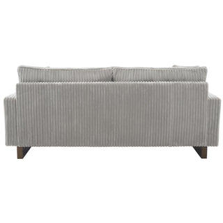 Modern Loveseat Sofa With 4 Pillows