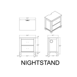 Augusta - 5 Piece Bedroom Set