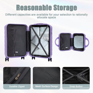 Spinner Luggage Set & Combination Lock