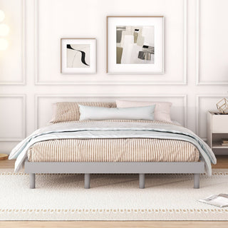 Modern Floating Platform Bed Frame