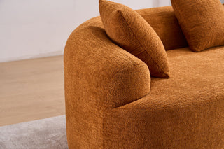 4 Seater Sofa With Fabric, 30D, 60 Hardness Full Sponge, 4 Pillow For Living Room, Home Furniture Sleeper Sectional Sofa For Apartment