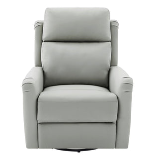 Manual Recliner Swivel Rocking Chair With 8 Point Massage And Heating