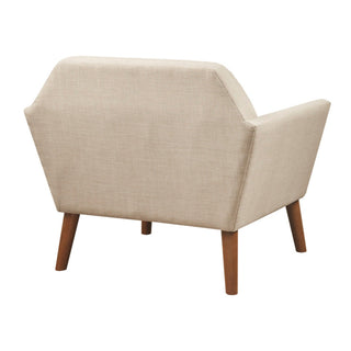 Modern Lounge Chair With Button Tufting