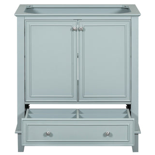 Modern Bathroom Vanity Base Only With Doors And Drawer