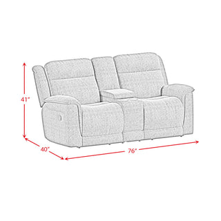 Striker - Loveseat With Console