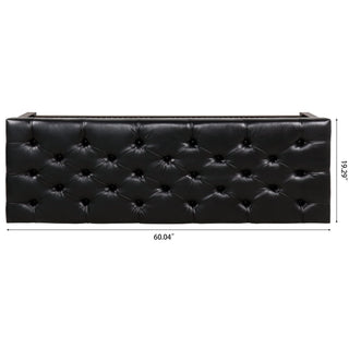 Bedroom End Of Bed Bench Tufted Upholstered End Of Bed Bench End Of Bed Entrance Shoe Bench With Nailhead Trim And Shelf Bedroom Upholstered Bench Living Room Shoe Rack Footstool