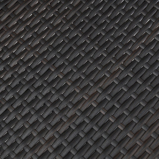 Outdoor Dining Chairs, Stackable Chairs With UV Resistant Frame (Set of 2) - Brown Multi