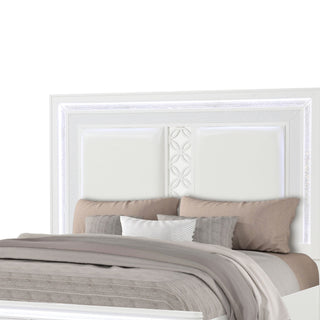 Abigale - Bed & LED Lighting And 2 Drawer Storage Footboard