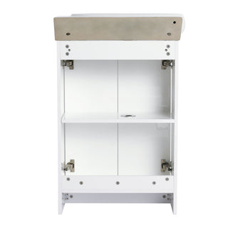 Freestanding Bathroom Vanity & Sink, Soft Close Doors