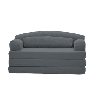 2 Seater Sofa Bed, Compact Foldable Floor Couch