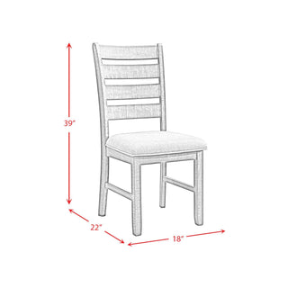 Jax - 6 Piece Dining Set (72" Table, Four Chairs And Bench) - Cherry