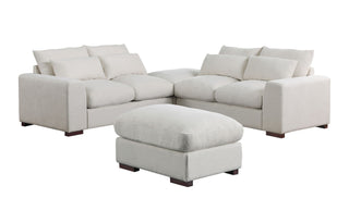 Tatman - Sectional With 2 Ottomans