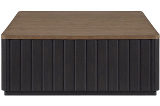 Channel - Cocktail Table With Casters - Black