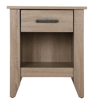 Roller Drawer Glides Nightstand
