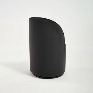 360 Degree Swivel Armless Dining Barrel Chair