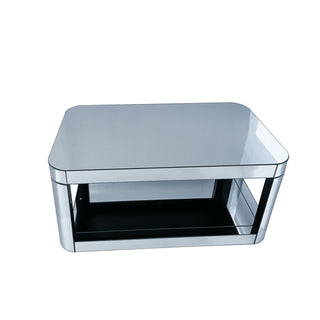 Coffee Table, Rectangular - Silver