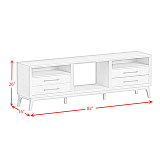 Westland - Entertainment Unit With 82" TV Console