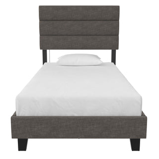Paloma - Twin Bed With Dual USB Port - Linen