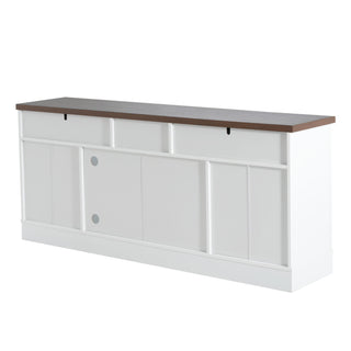 Modern TV Console & Adjustable Shelves