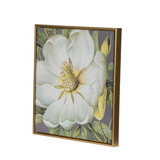 Botanical Wall Art Prints, Home Decor For Living Room Dining Room Bedroom Hallway (Set of 4) - Gray