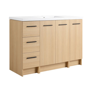 Floating Bathroom Vanity With Sink, Modular Cabinet