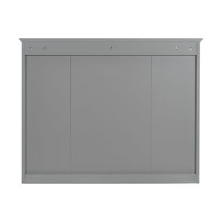 Bathroom Vanity With Mirror Cabinet, Single Sink With 2 Soft Closing Doors And 4 Drawers