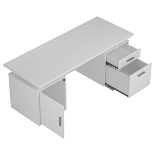 Jensen - 2 Drawer Desk - White