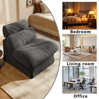 Accent Chair, Soft Medium Firm Upholstery For Living Room