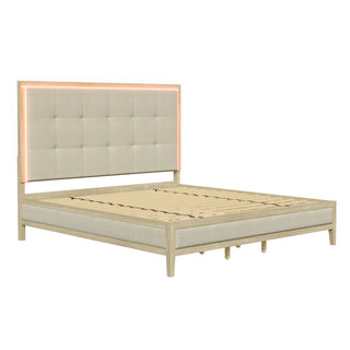 Adeline - Bed With LED Light (Low Footboard)