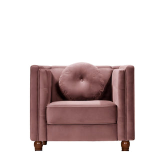 Chesterfield Accent Tufted Square Arm Side Chair