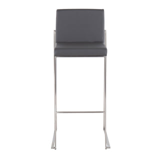 Fuji - Contemporary And Modern Elegance High Back Barstool