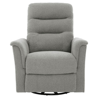 Manual Recliner Chair With 8 Point Massage And Swivel Function