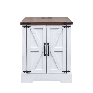 Nightstand With Adjustable Shelf