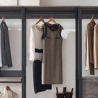 Monica - Walk-In Closet System, Extra Storage Space - Rustic