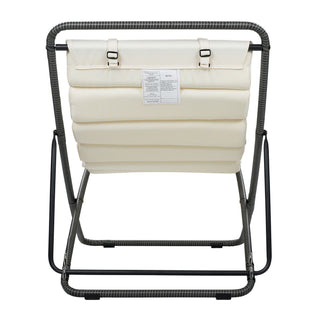 Outdoor Folding Chair With Adjustable Backrest (Set of 2)