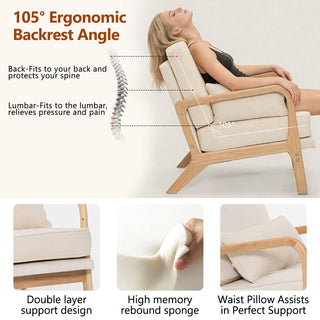 Upholstered Living Room Chair