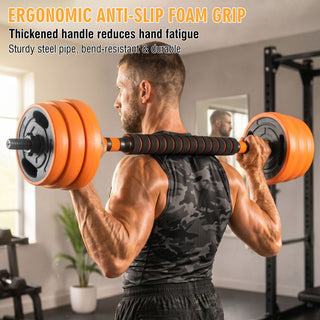 Adjustable Dumbbell Set, 4 In 1 Convertible Weights