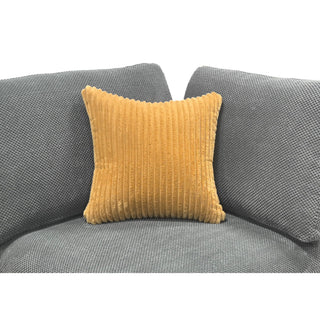 Custom Configuration Modular Sectional & Toss Pillows