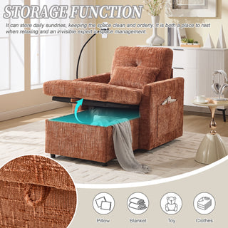 Multifunctional Recliner Sofa With Storage And Phone Bracket