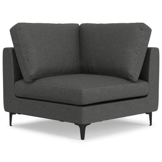 Ava - Mid Century Corner Sectional Sofa Handcrafted