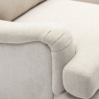 Candor - Chair And Ottoman Set - Beige