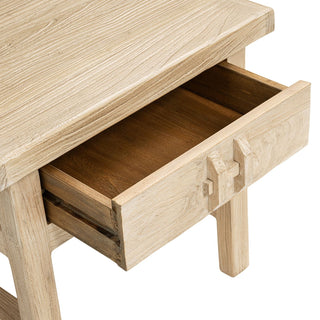 Rowan - Side Table With Drawer - Light Brown