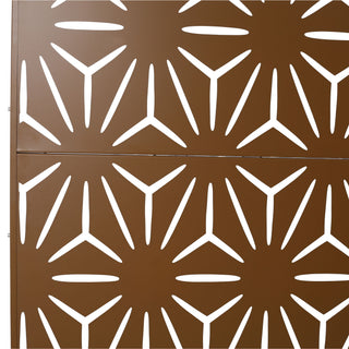 Outdoor & Indoor Metal Privacy Screen, Freestanding Decorative Panels