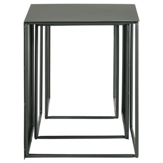 Vestal - 3 Piece Rectangular Nesting Table Set - Gray