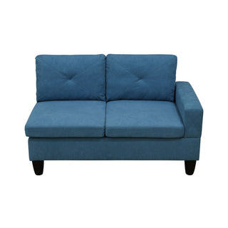 Modular L - Shaped Sectional Sofa 6 Seater 4 Piece Couch With Chaise