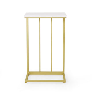 Modern Glam C - Shape End Table